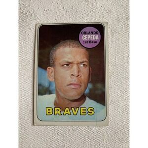 1969 Topps Set-Break #385 Orlando Cepeda VG
